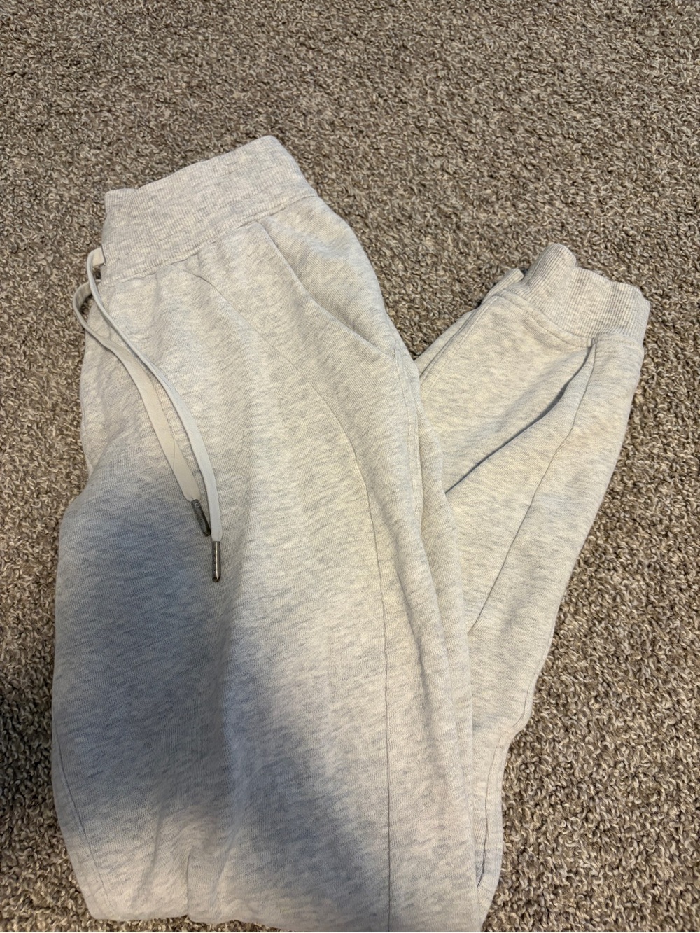lululemon athletica Light Gray Heather Jogger Sweatpants